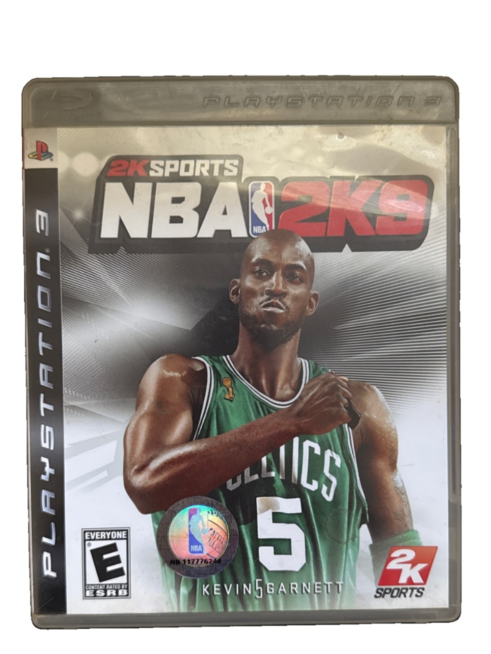NBA 2K9 Sports Sony PS3 Complete Game & Manual Kevin Garnett